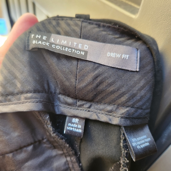 The Limited The Drew Fit Ankle Black Work Office Pants - Picture 6 of 6